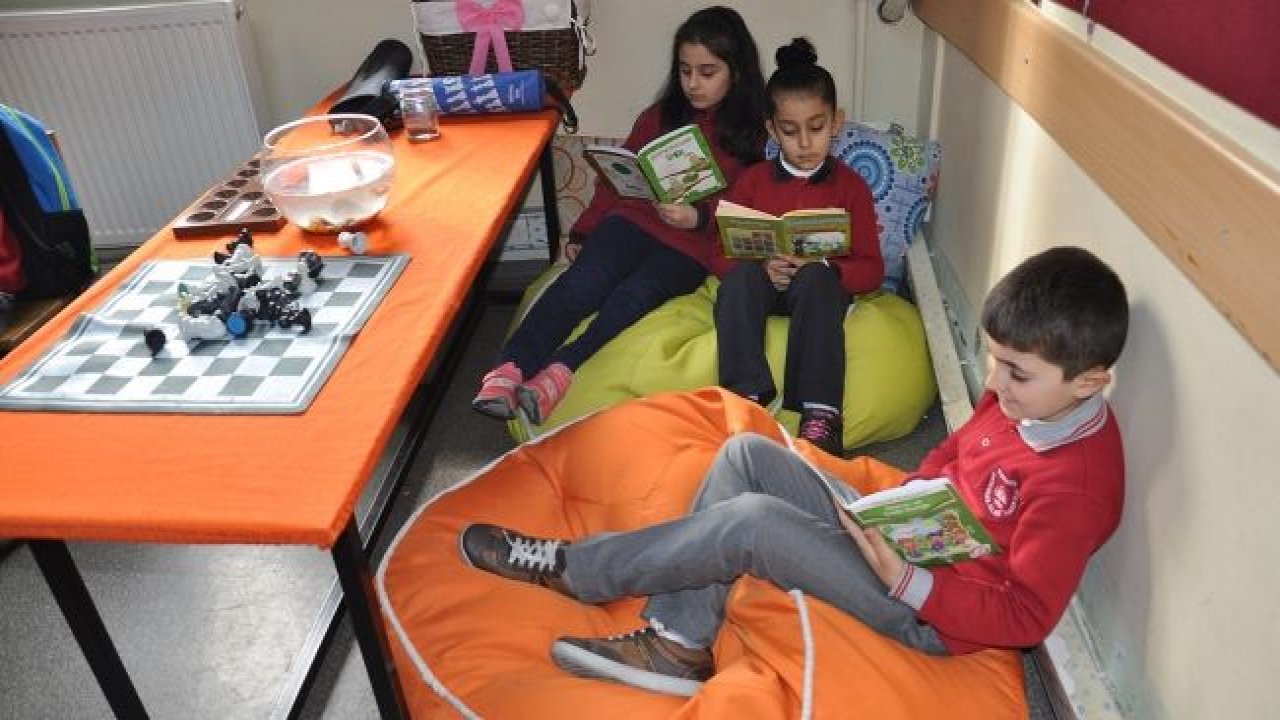 Okulda ev ortamını yaşıyorlar