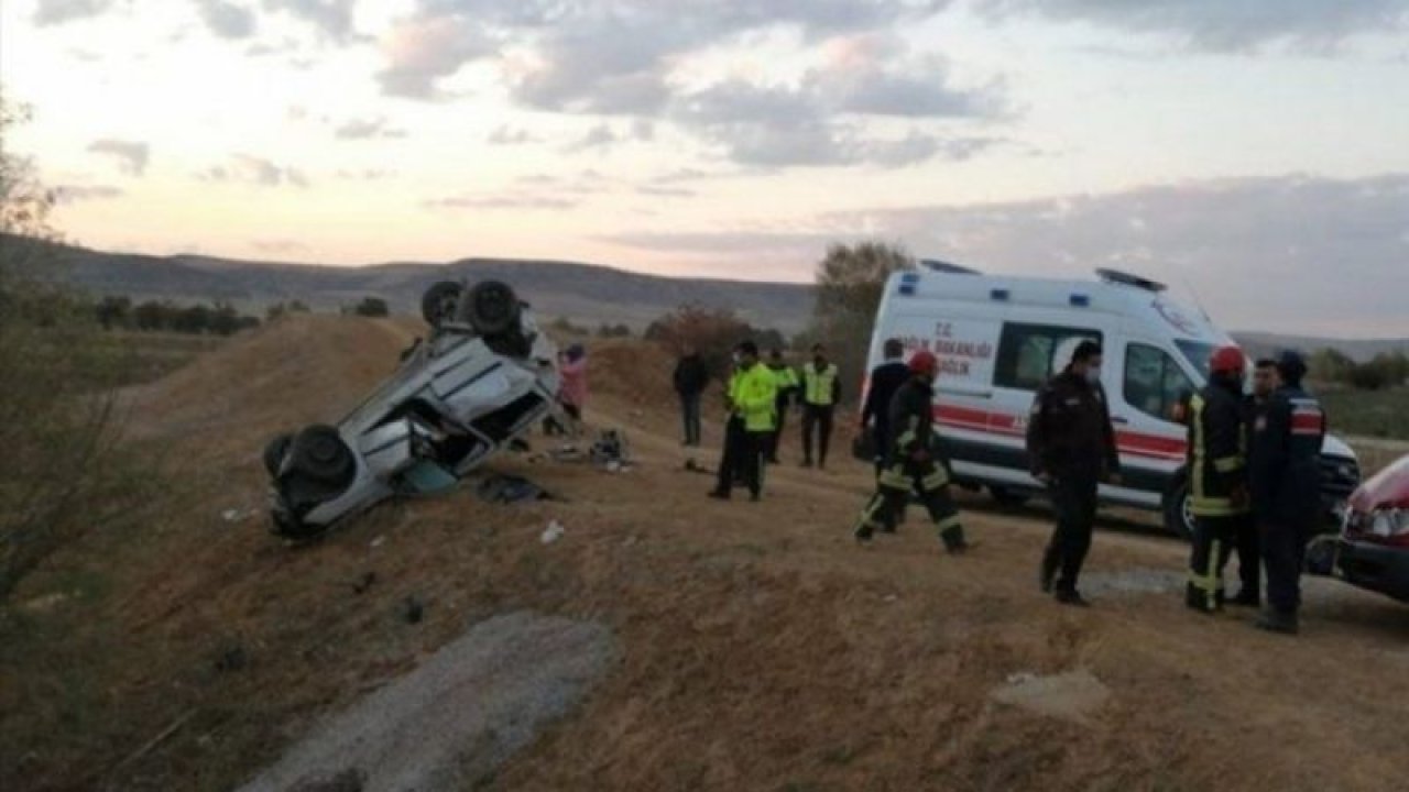 Konya’da feci trafik kazası: 2 ölü, 1 yaralı