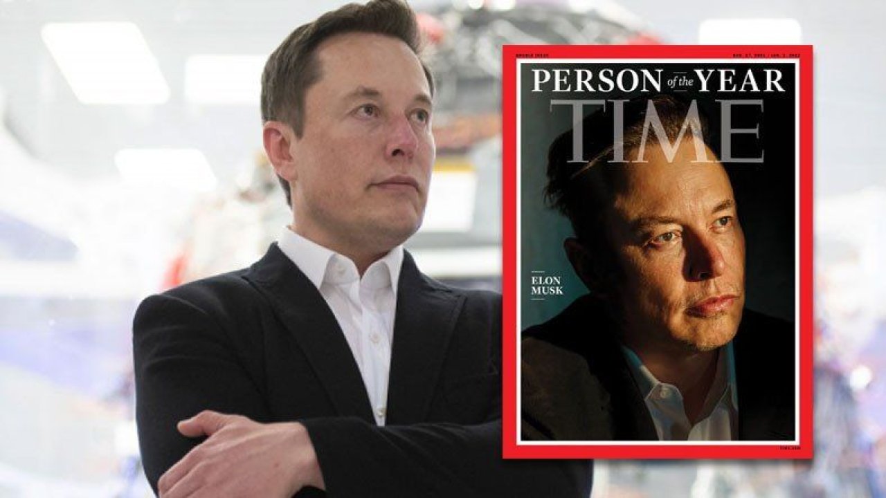 Tesla’nın kurucusu Elon Musk ”Yılın Kişisi’ seçildi