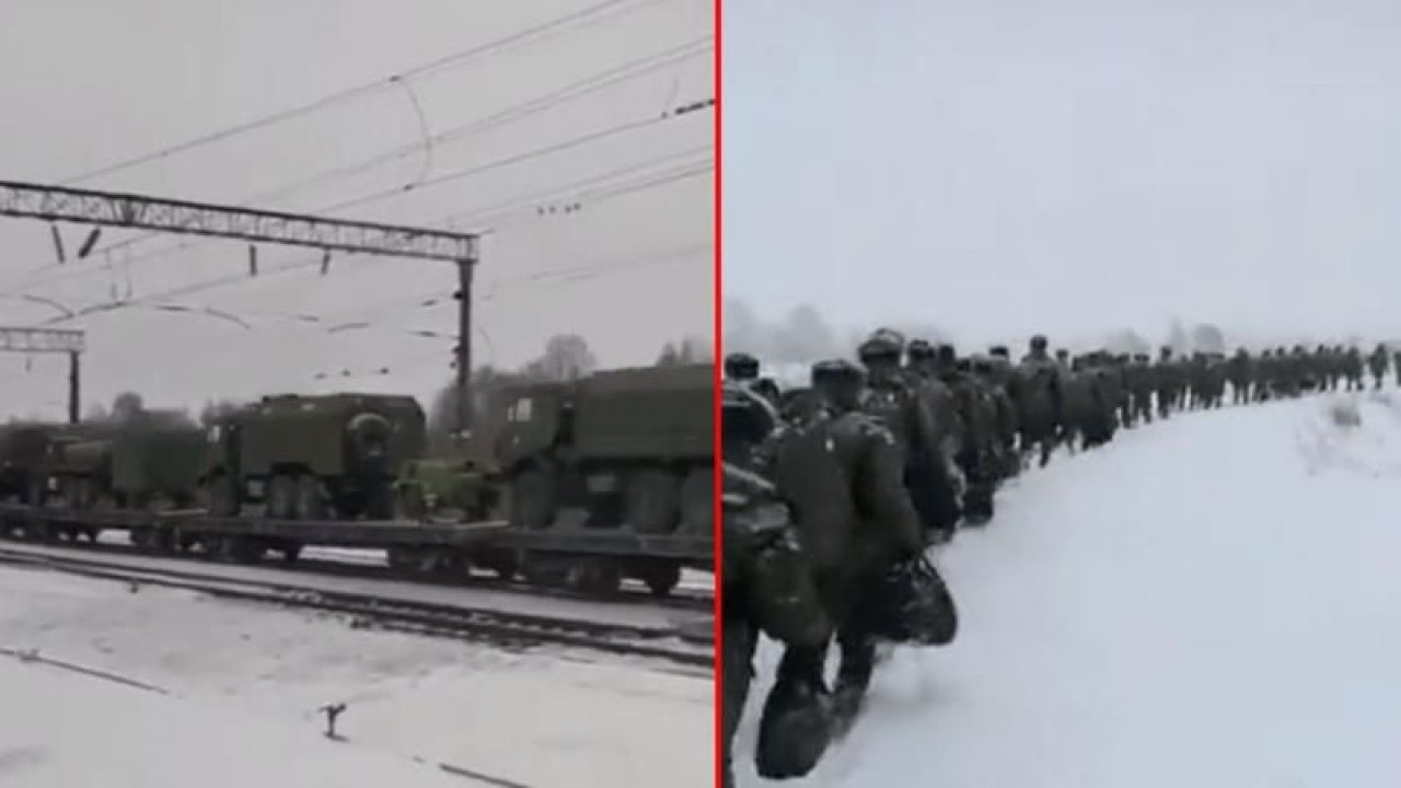 Rusya Ukrayna’nı işgale hazırlanıyor! Görüntüler sızdırıldı