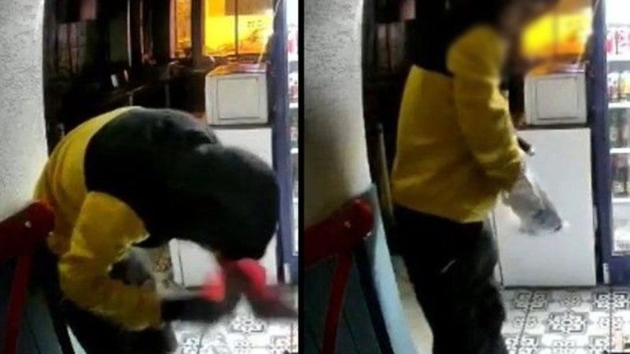 Kasada Türk bayrağı gören hırsızın yaptığı hareket şaşırttı
