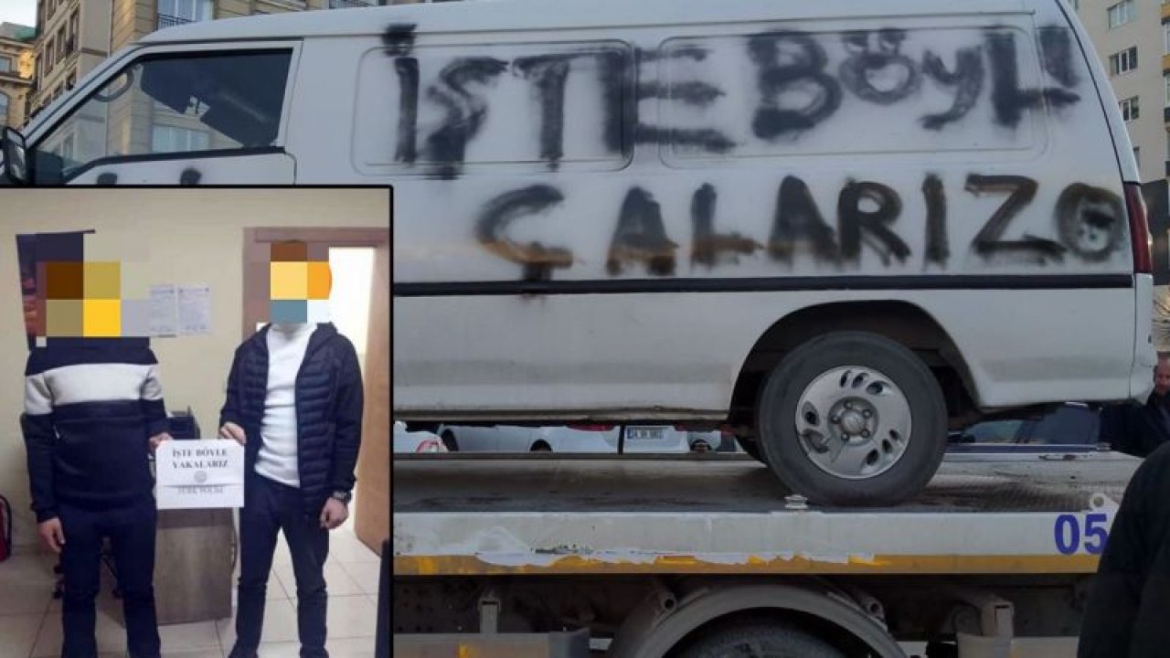 ‘İşte böyle çalarız’ diyen hırsızlara polisten cevap: “İşte böyle yakalarız”