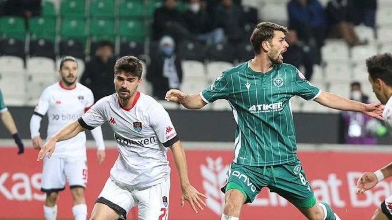Konyaspor kaybetmedi! İkinci sıraya oturdu