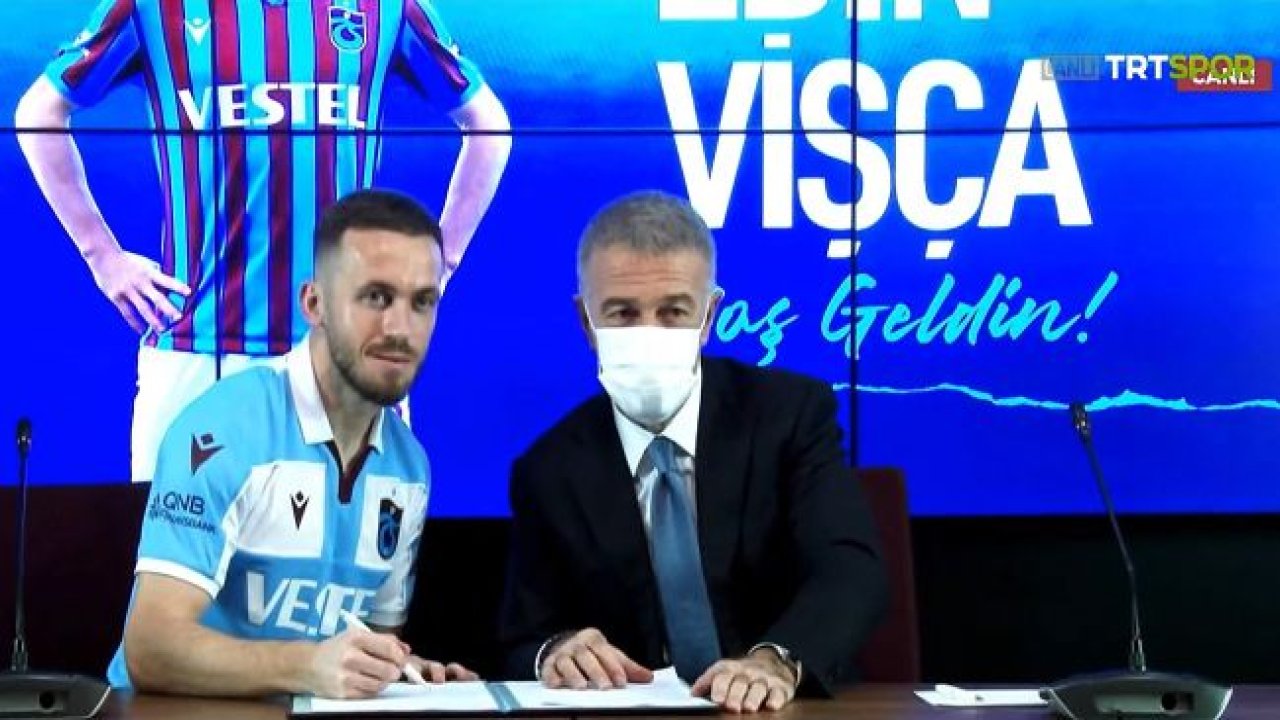 Ahmet Ağaoğlu ile Edin Visca arasında forma pazarlığı
