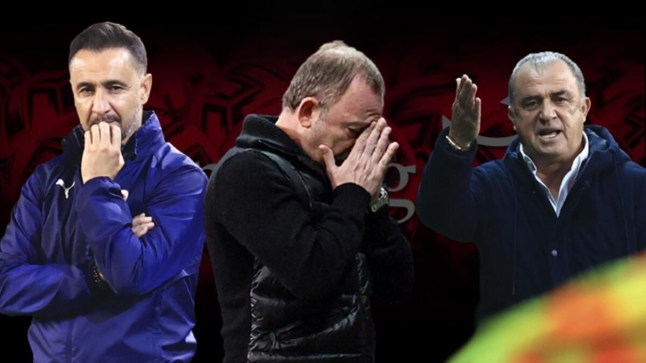 Süper Lig tarihinde bir ilk! 3 büyüklerin hepsi hocasız kaldı
