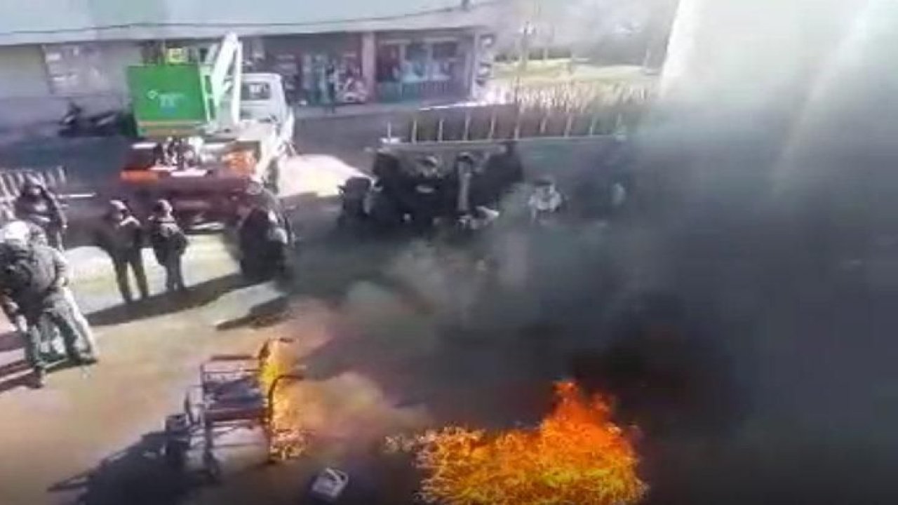 Bir garip isyan! ‘Müdürüm mobbing uyguluyor’ dedi! Engelli aracını ateşe verdi