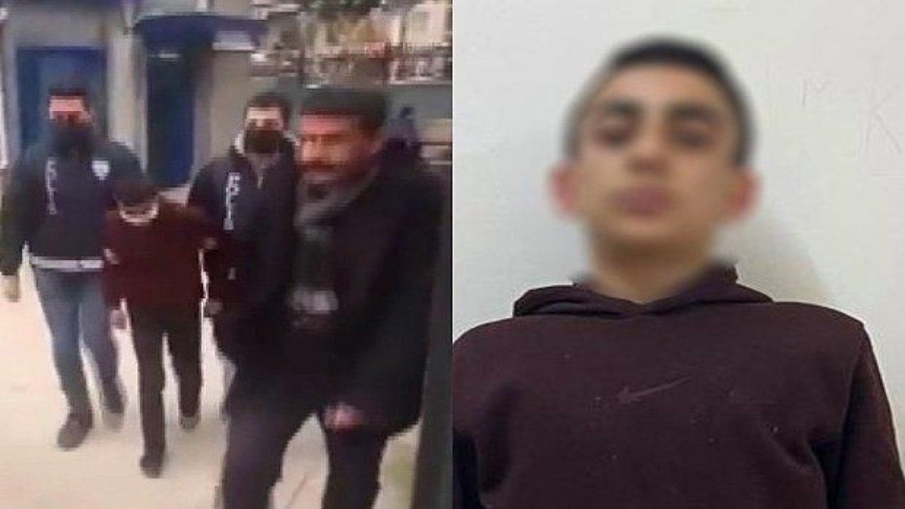740 suç kaydı bulunan çocuk tutuklandı