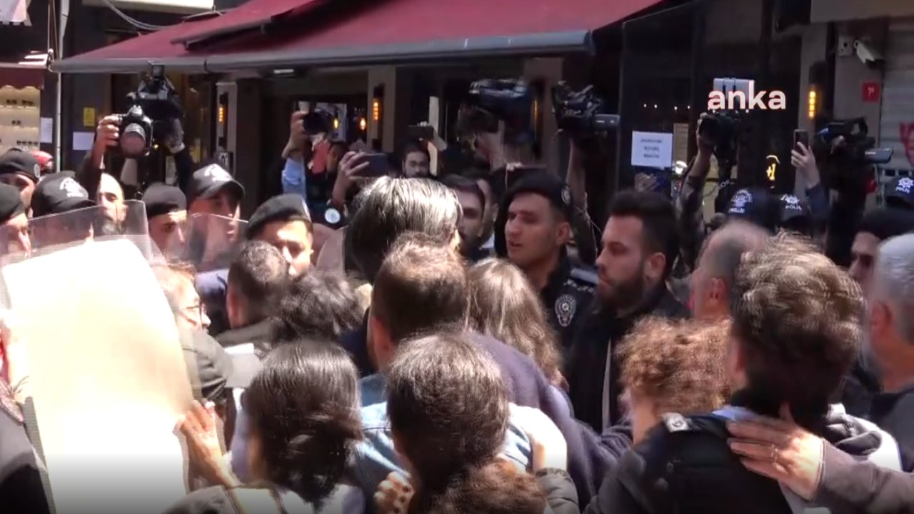 Taksim’e giden sendikalara polis engeli! Çok sayıda gözaltı var