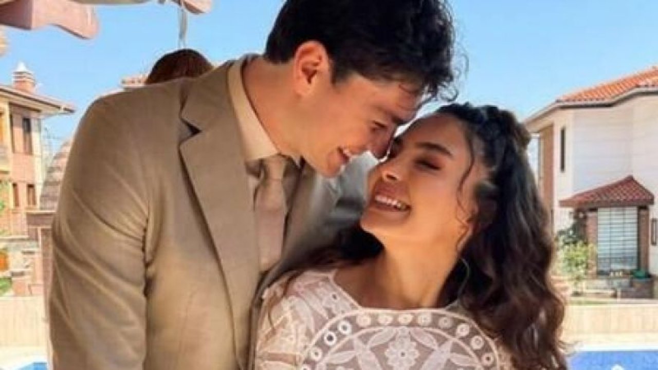 Ebru Şahin ve Cedi Osman Makedonya’da evlendi!