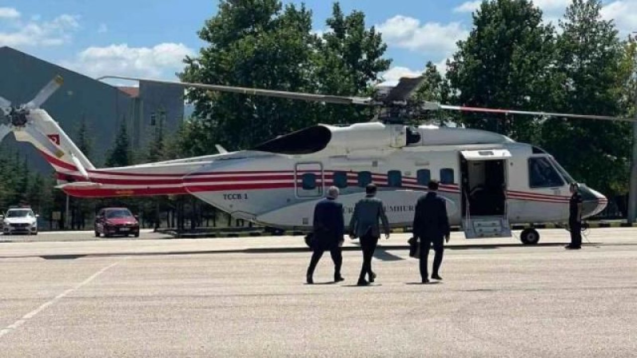 Binali Yıldırım’ı taşıyan helikopter acil iniş yaptı! Hemen hastaneye kaldırıldı