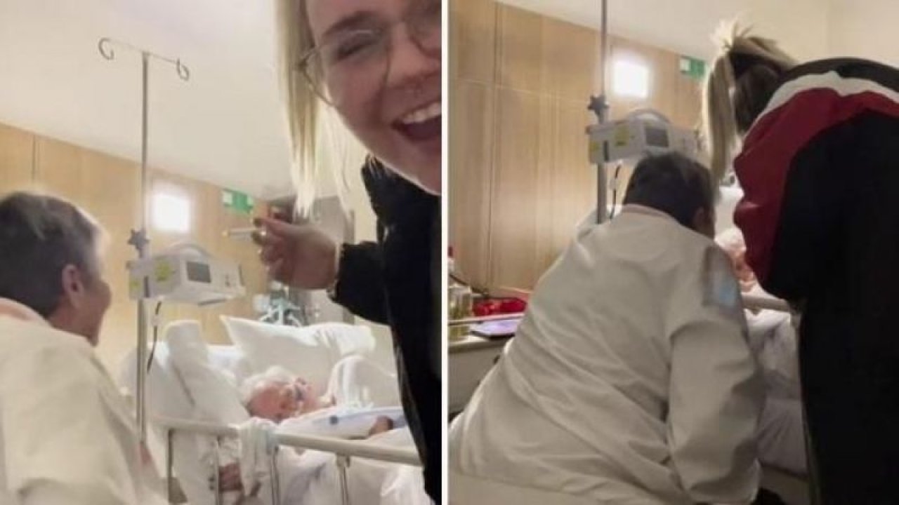 TikTok’ta skandal görüntüler! Ölmek üzere olan babasına şırıngayla alkol içirdi! Herkes takdirle karşıladı