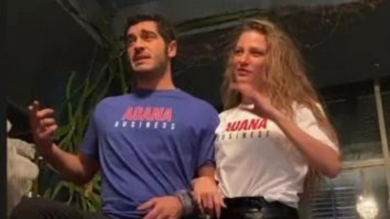 Burak Deniz ile Serenay Sarıkaya ikilisi çok konuşulur! Şahmaran setinden birlikte ilk fotoğraf geldi