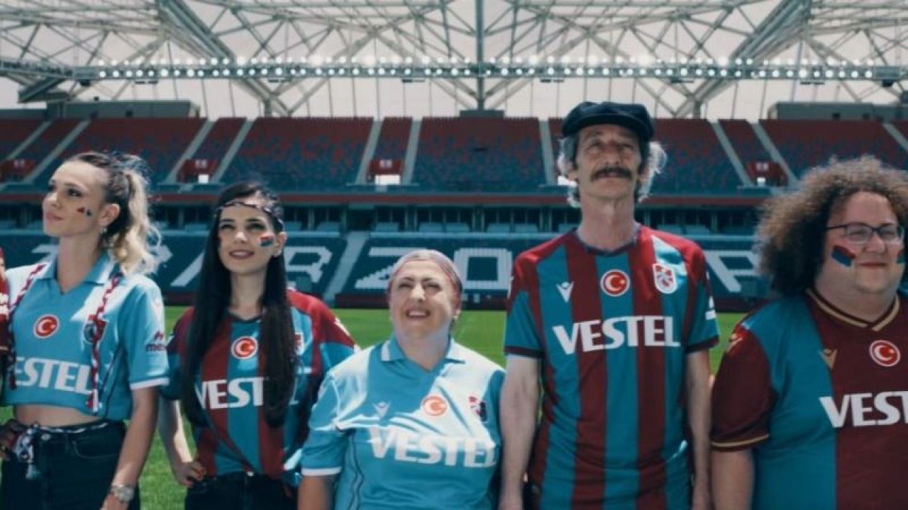 Trabzonspor’un yeni sezon formaları video ile tanıtıldı