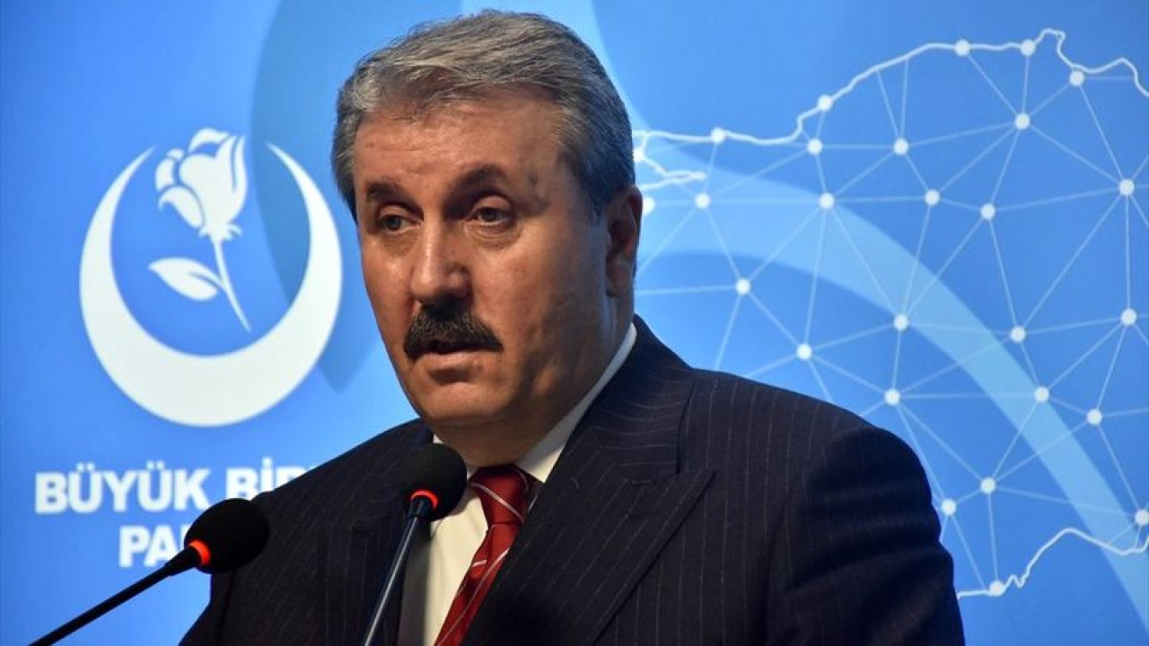 BBP lideri Mustafa Destici aylık mazot giderini açıkladı