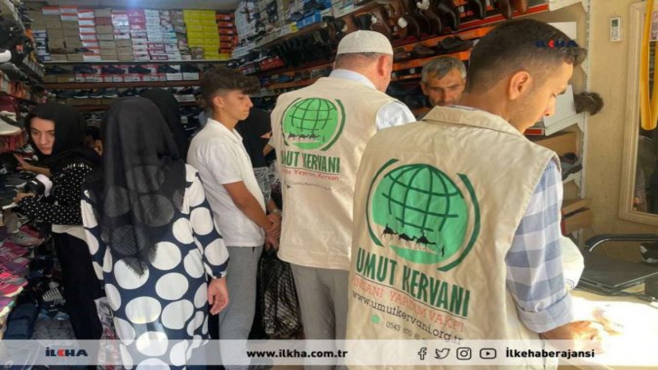 Dargeçit Umut Kervanı’ndan yetim ve muhtaç çocuklara bayramlık
