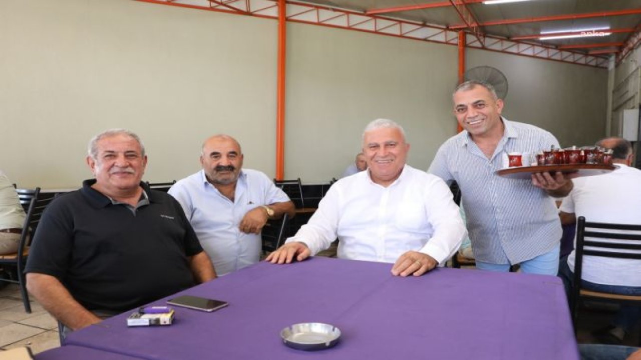 EFELER BELEDİYE BAŞKANI ATAY,  YURTTAŞLARLA BAYRAMLAŞTI