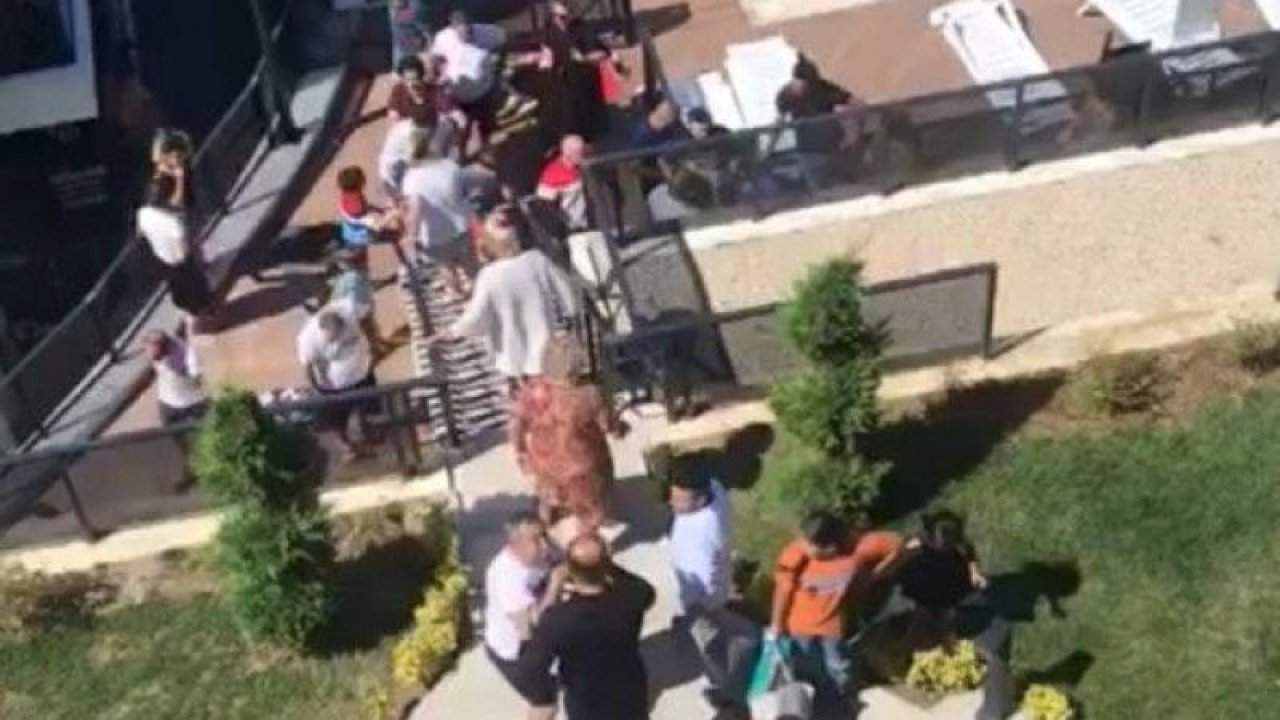 15 Suriyeli Bursa’daki site sakinlerine saldırdı! Havuz başı savaş alanına döndü