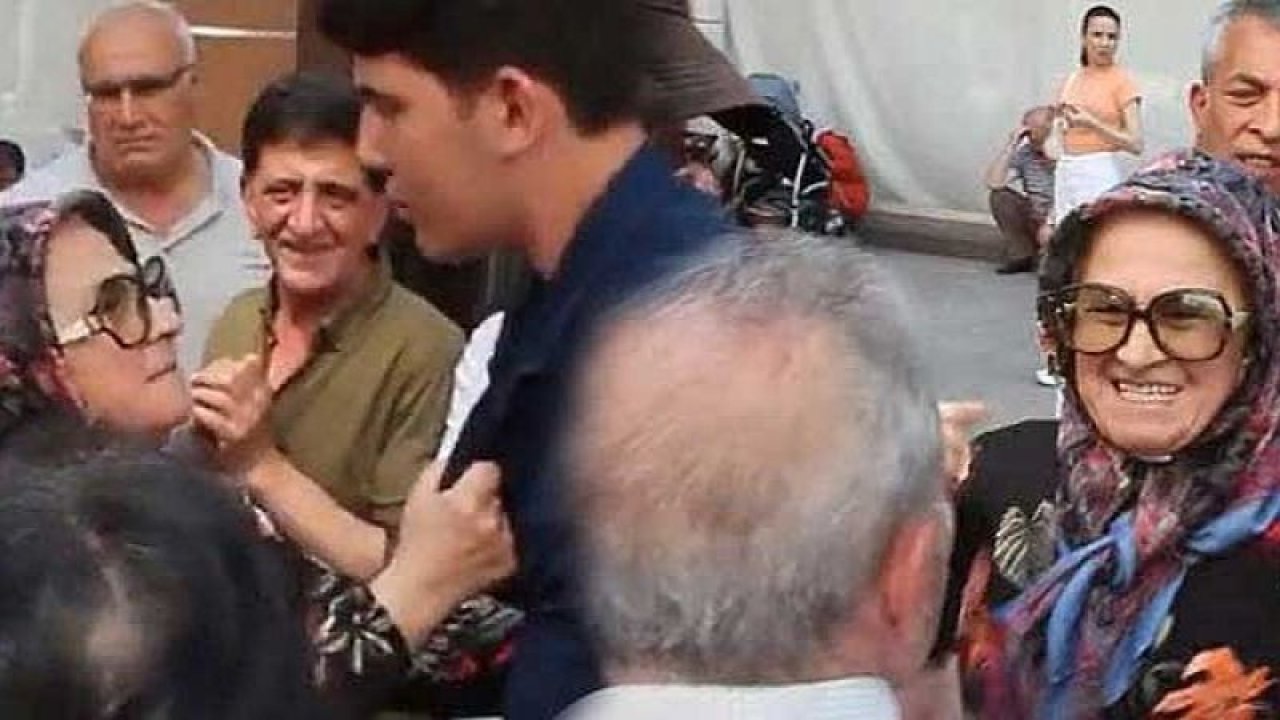 Sokak röportajında ortalık karıştı! Yaşlı kadın, gencin yakasına yapıştı