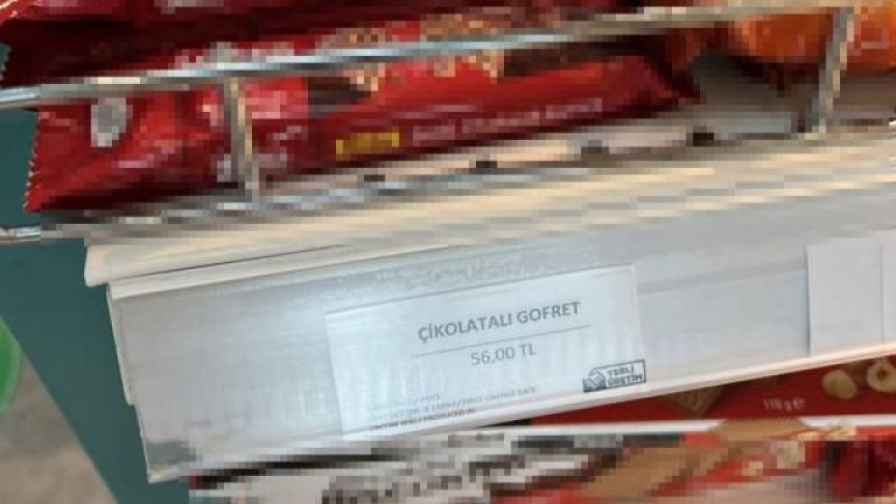 İstanbul Havalimanı’nda 56 liraya satılan gofret sosyal medyayı karıştırdı