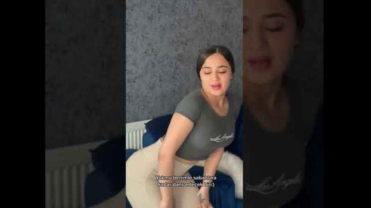 TikTok fenomeni Melek Azad, devasa kalçasıyla balon patlattı! O görüntüler sosyal medyayı salladı!