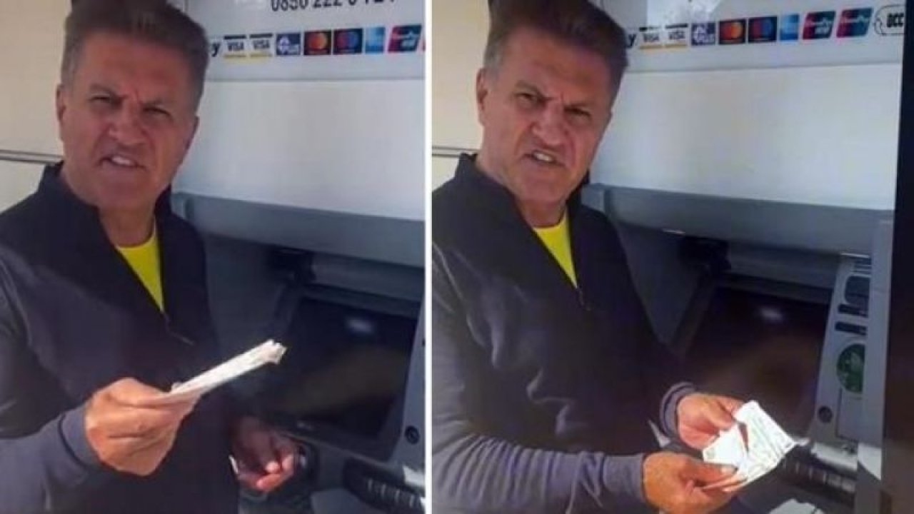 Sarıgül bu kez ATM’den çektiği gıcır gıcır paralarla ekonomi tespit yaptı! “Bu paralar…”