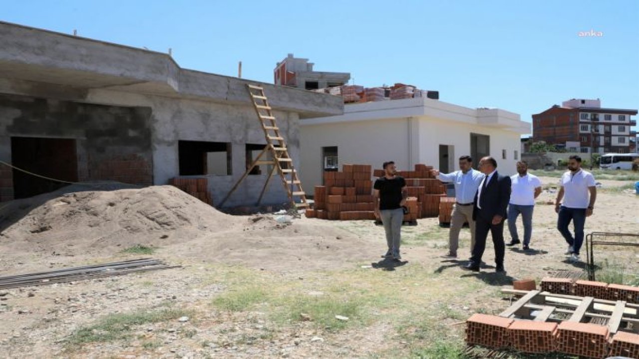 TURGUTLU’DA TAZİYE EVİ VE ÇOCUK KÜLTÜR MERKEZİ’NİN YAPIMI DEVAM EDİYOR