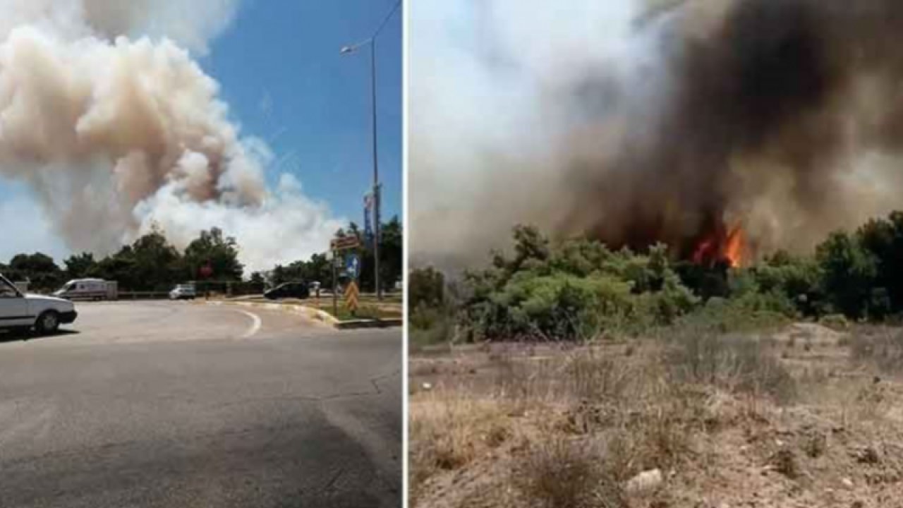 Antalya’da orman yangını