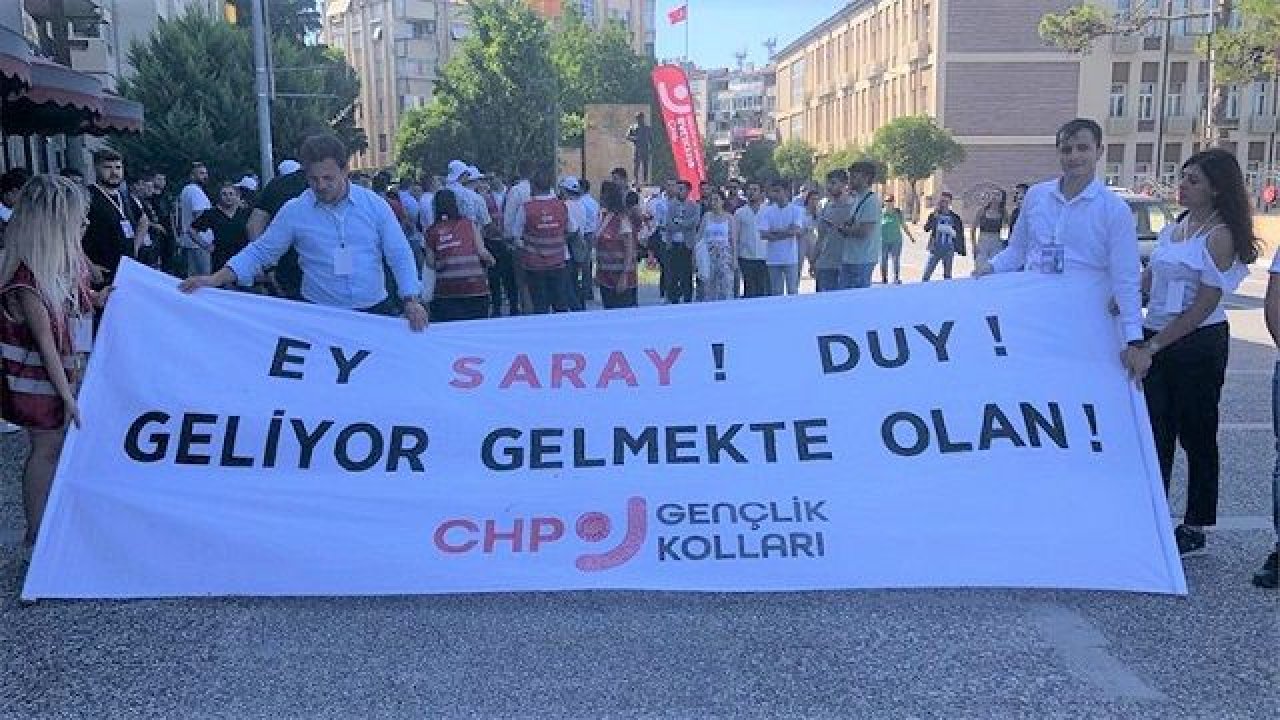 CHP’nin Milletin Sesi Balıkesir mitingi için alana girişler başladı