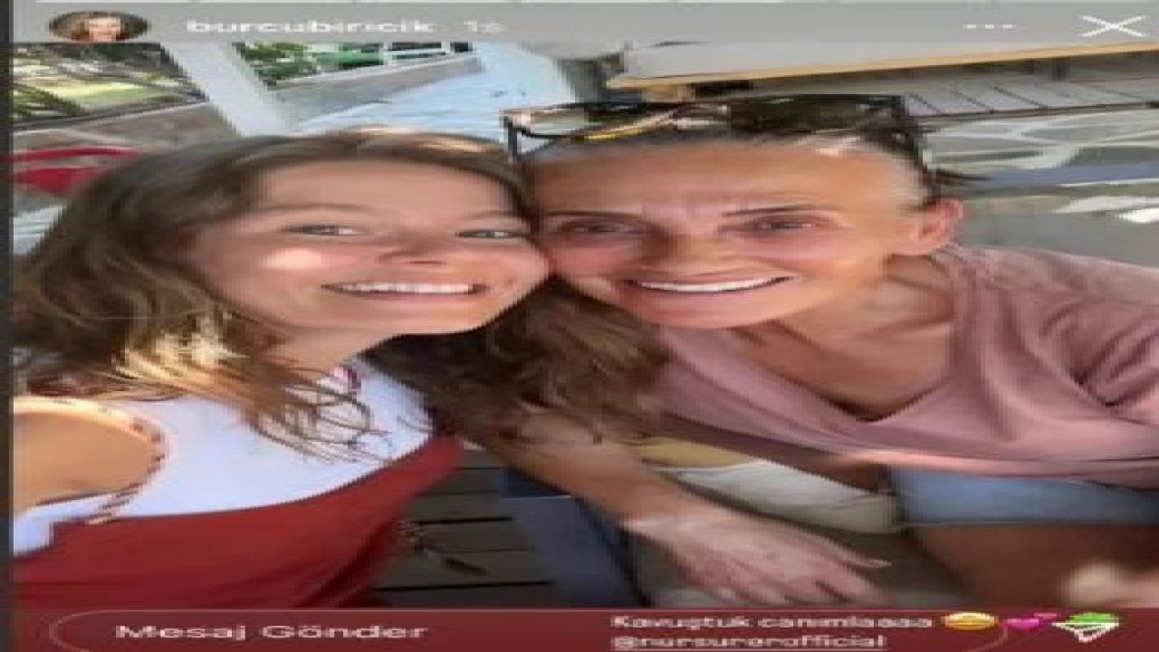 Camdaki Kız oyuncularından bir sürpriz buluşma daha! Burcu Biricik ve Nur Sürer bir araya geldi