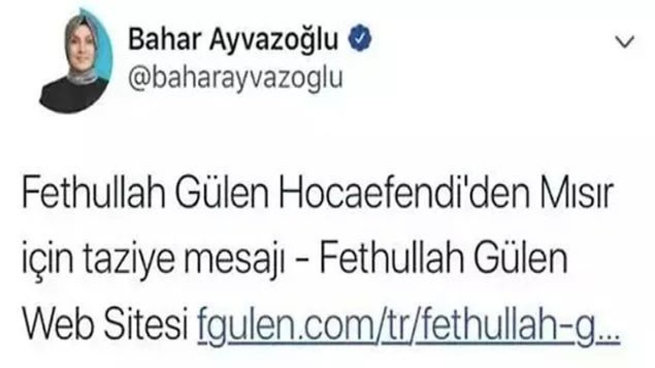 Bahar Ayvazoğlu kimdir? FETÖ’yü öven tweetleri ortaya çıktı! AKP Milletvekili Bahar Ayvazoğlu biyografisi…