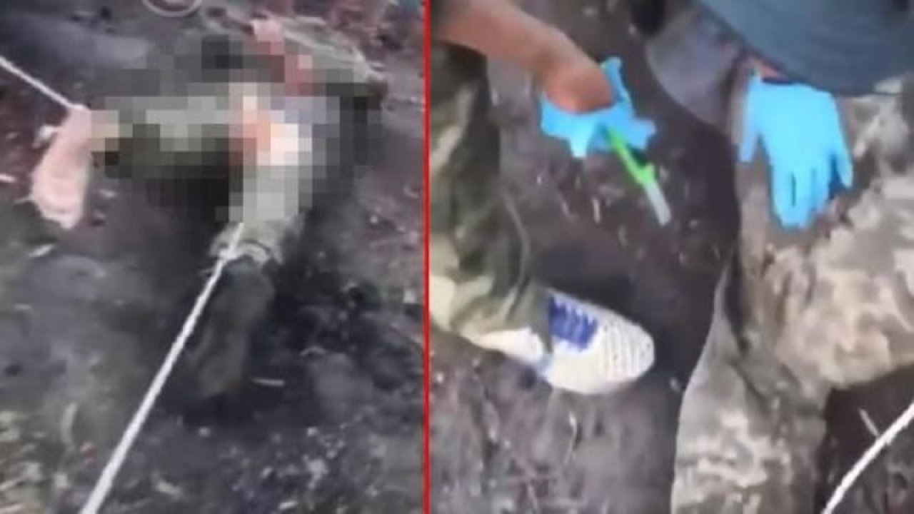 Rus askerleri sınırı aştı! Ukraynalı vatandaşın canlı yayında cinsel organını kesti!