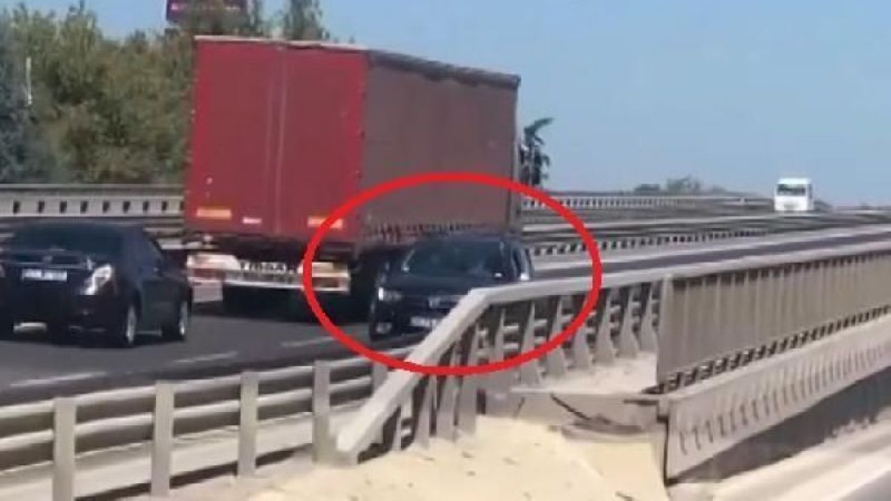 Böylesi ne duyuldu, ne görüldü! Trafikte geri geri 12 km yol gitti! Para cezası yağdı