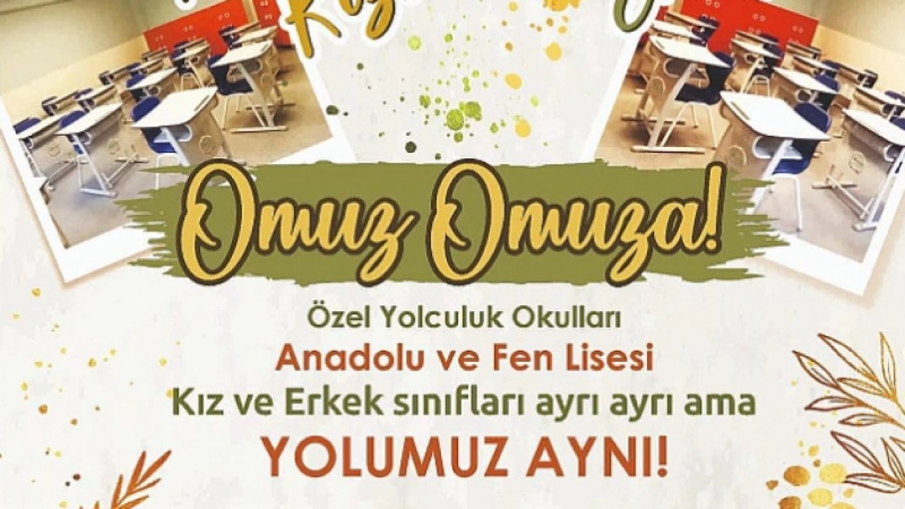 Ankara’daki okuldan skandal reklam! “Kız ve erkek sınıfları ayrı ayrı ama yolumuz aynı”