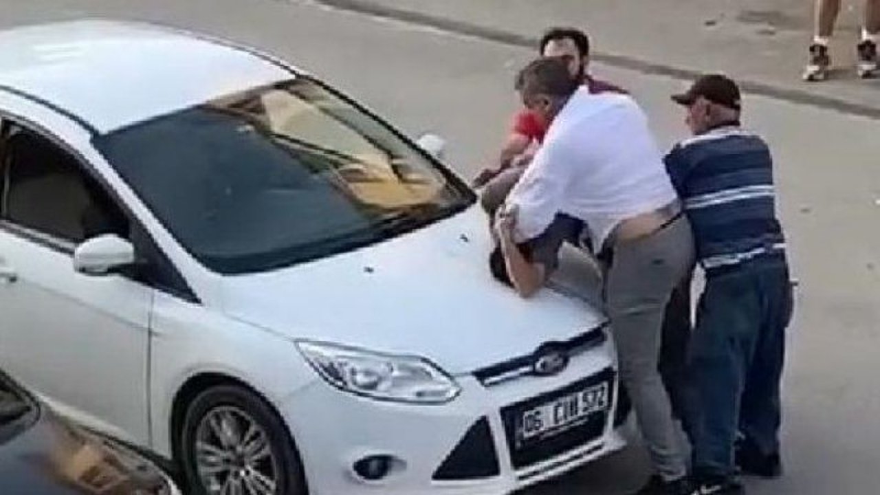 Ankara’da yol verme kavgasında kan çıktı! Vura vura kırdı