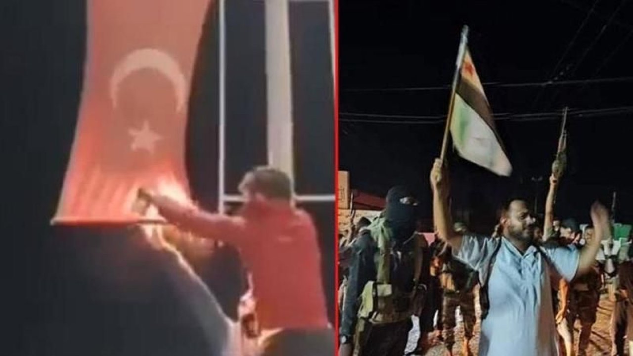 Görüntüler Türkiye’yi ayağa kaldırmıştı! Türk Bayrağını yakmaya çalışanlar sonunda yakayı ele verdi!