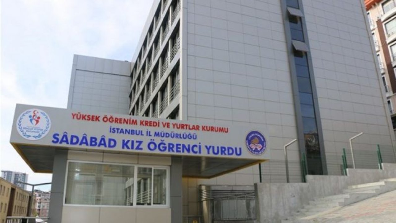 KYK Sadabad Kız Öğrenci Yurdu’nda kalan öğrencilere şok! Erkeklere verildi