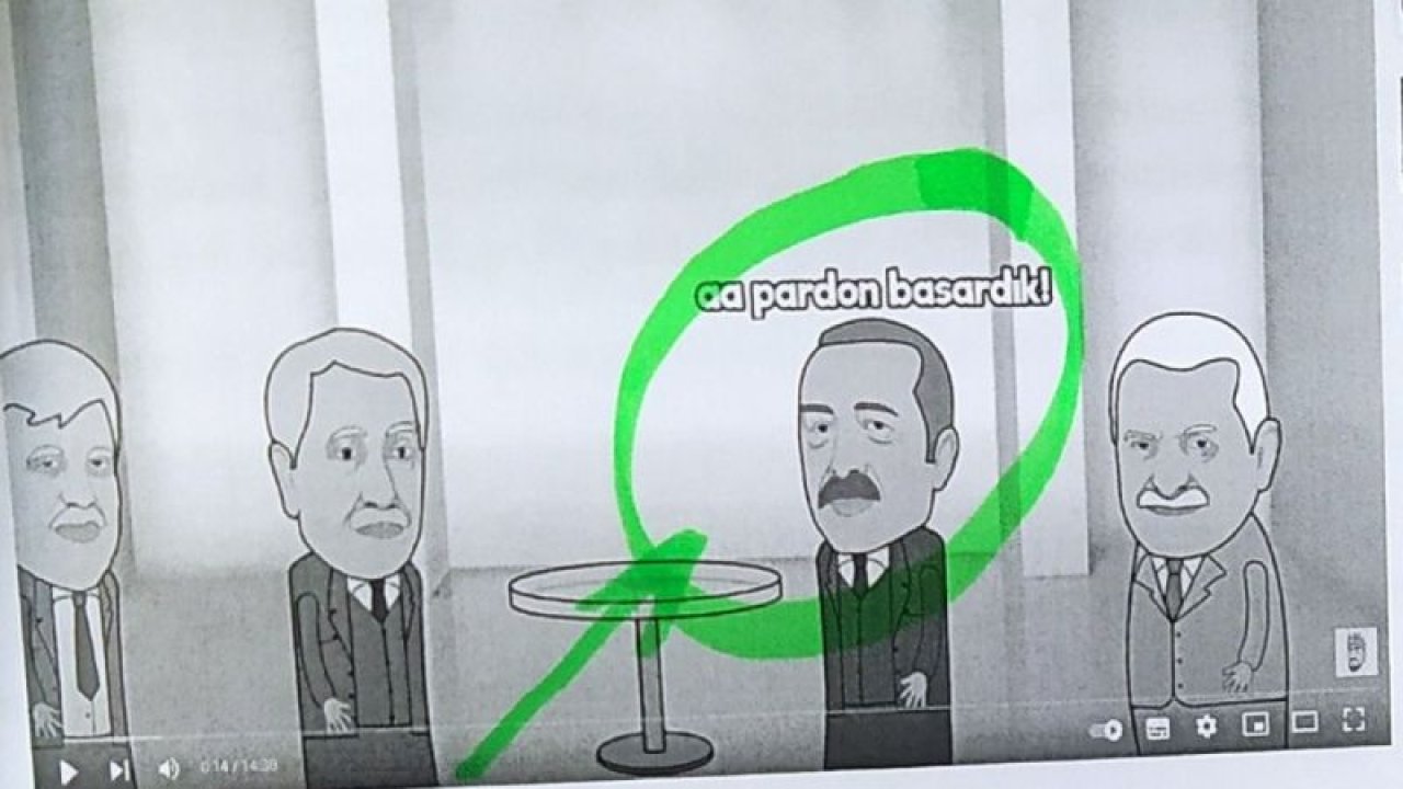 Animasyonları ile tanınan Yusuf Kayaalp’e ‘cumhurbaşkanına hakaret’ suçlaması
