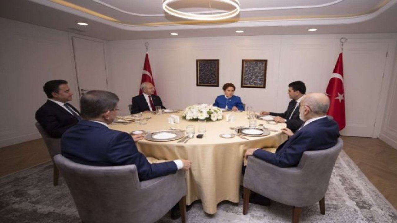 6’lı masanın altıncı toplantısı yarın