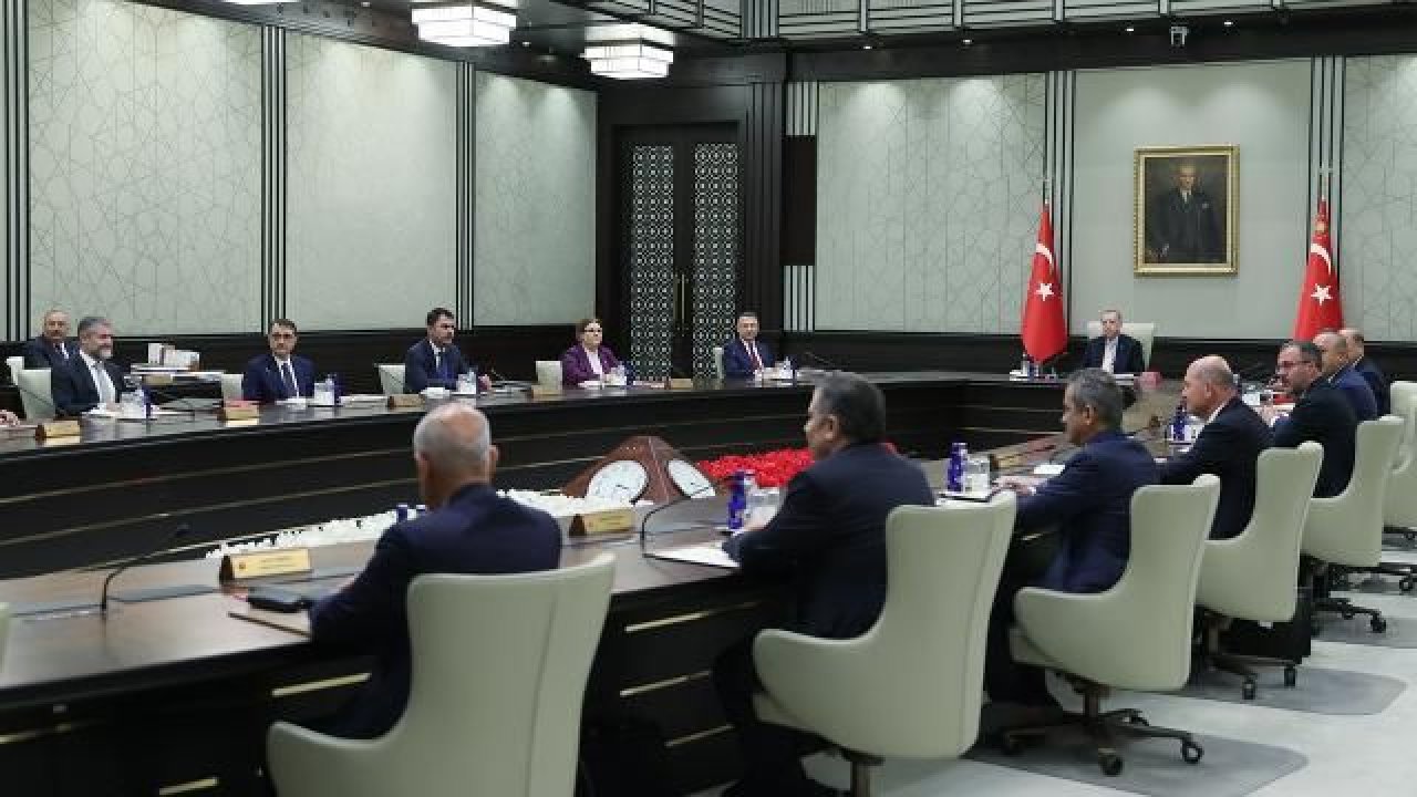 Beklenen kabine toplantısı yarın yapılacak