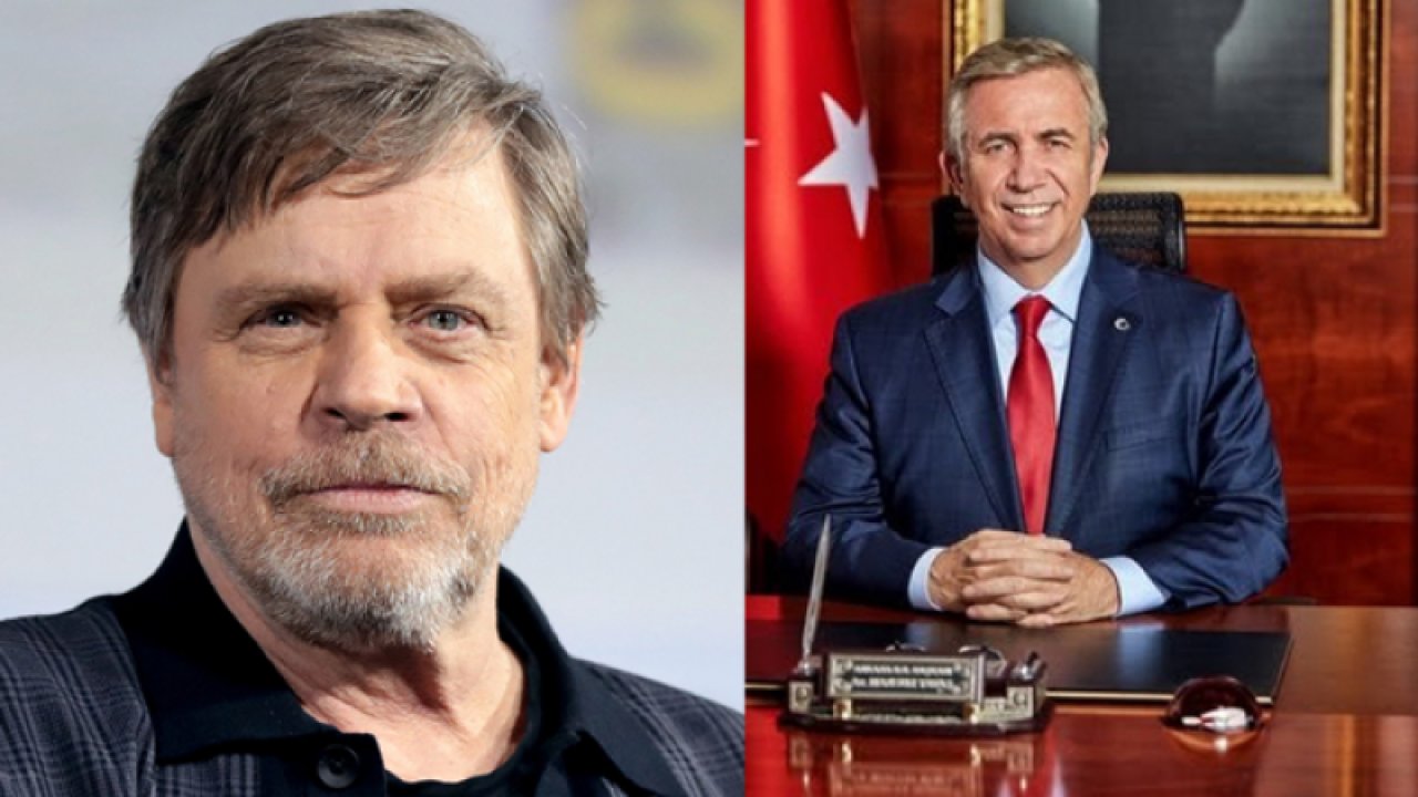 Dünya alem Mansur Yavaş’ın arkasında! Star Wars’un yıldızı Mark Hamill’den ilginç çıkış