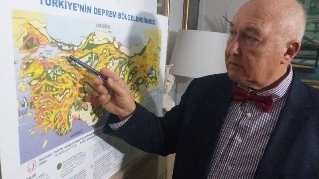 Prof. Dr. Ahmet Ercan’dan Kuzey Marmara ve İzmir için kritik deprem uyarısı! Büyüklüğü…