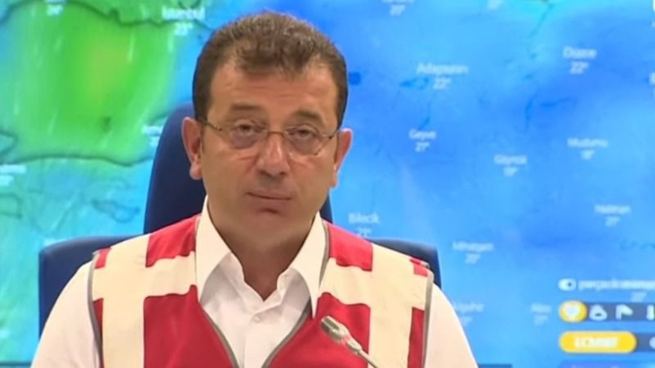 Sağanak yağışın vurduğu İstanbul’da son durum ne? Ekrem İmamoğlu’ndan flaş açıklama