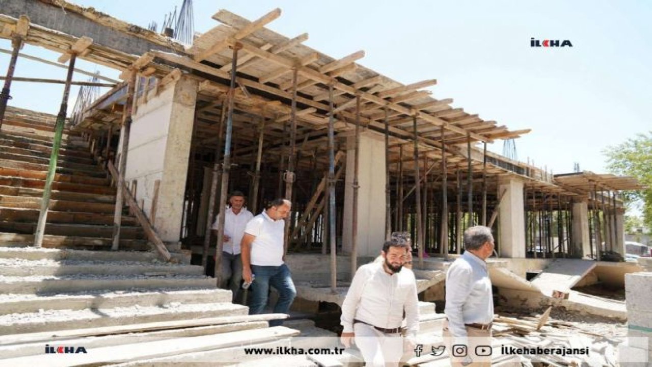 Adıyaman Belediye Başkanı Kılınç yatırımları inceledi