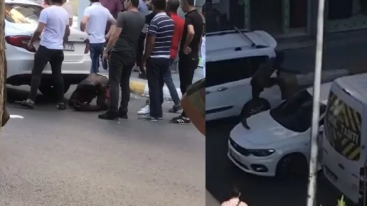 Nijeryalı adam Esenyurt’u karıştırdı. Çıldıran şahsa mahalleli müdahale etti