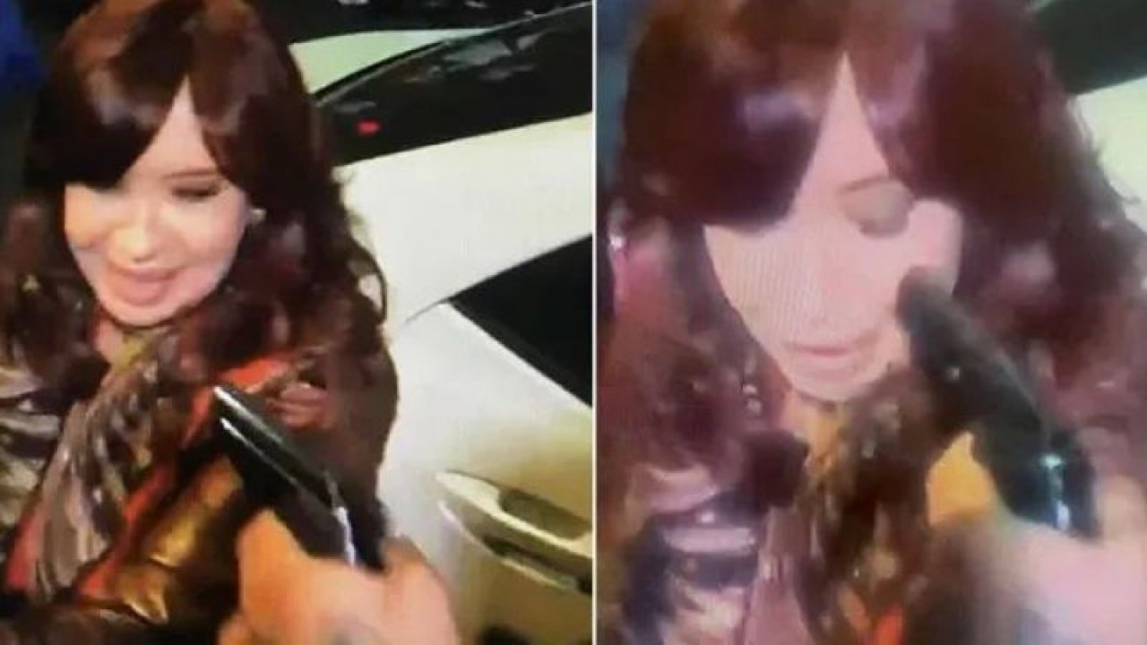 Arjantin Cumhurbaşkanı Yardımcısı Kirchner’a suikasttan kıl payı kurtuldu!  O anların görüntüsü ortaya çıktı!