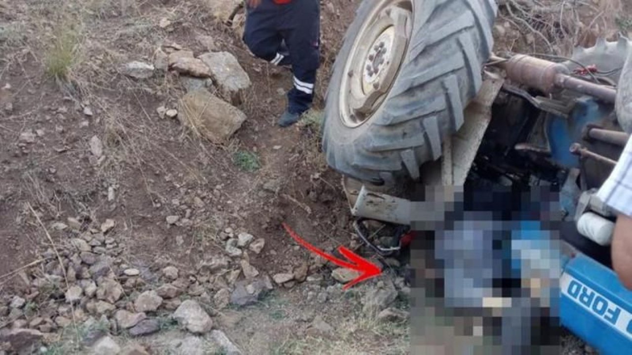 Mersin’de traktörün altında kalan kişi feci şekilde can verdi!