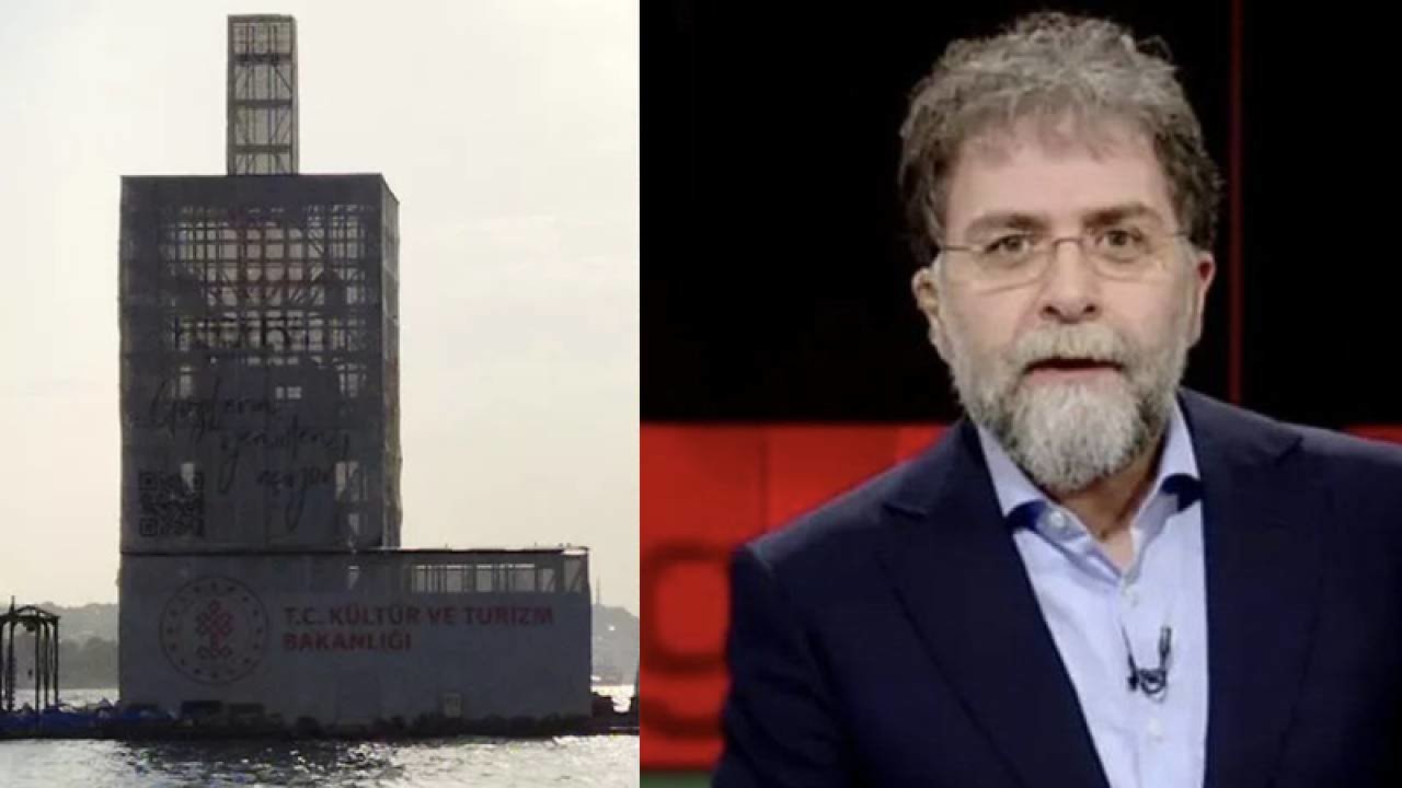 Kız Kulesi yok oldu iddiaları ortalığı karıştırmıştı! Ahmet Hakan’dan Kız Kulesi yorumu