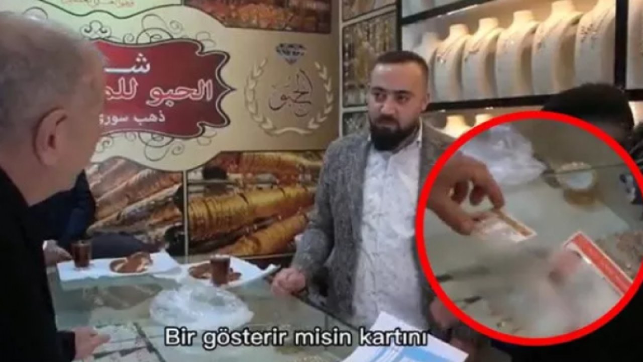 İzmir’de Ümit Özdağ’ın kimlik sorduğu Suriyeli kuyumcuya dünyayı dar ettiler!