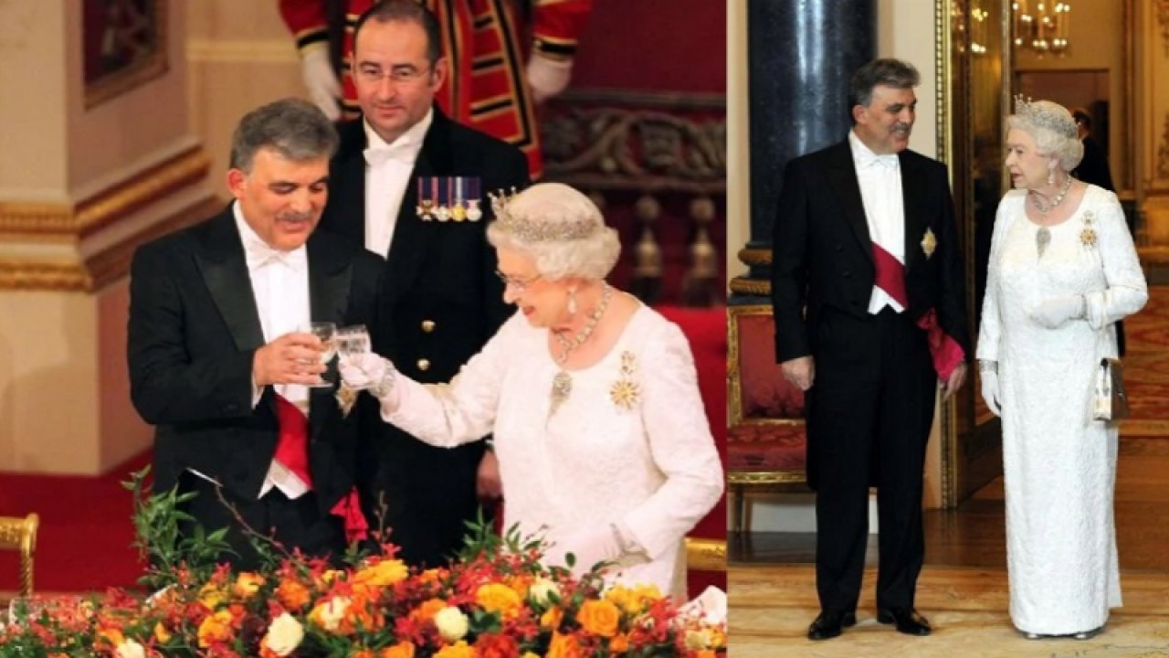 Sosyal medyada gündem oldu! Bakın Abdullah Gül, Kraliçe II. Elizabeth öldüğünde neredeymiş…