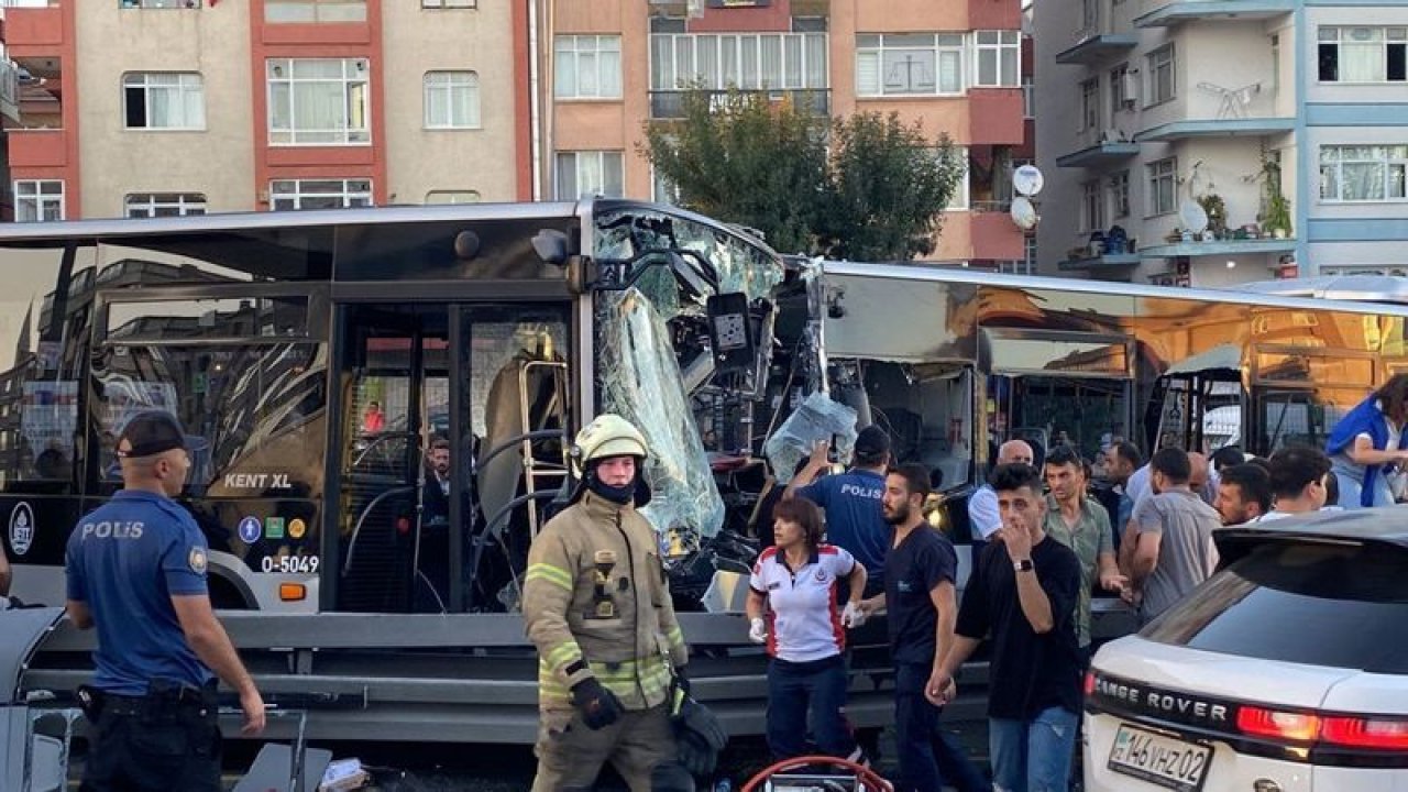 Avcılar metrobüsündeki kazadan gelen görüntüler korkuttu! 42 kişi…